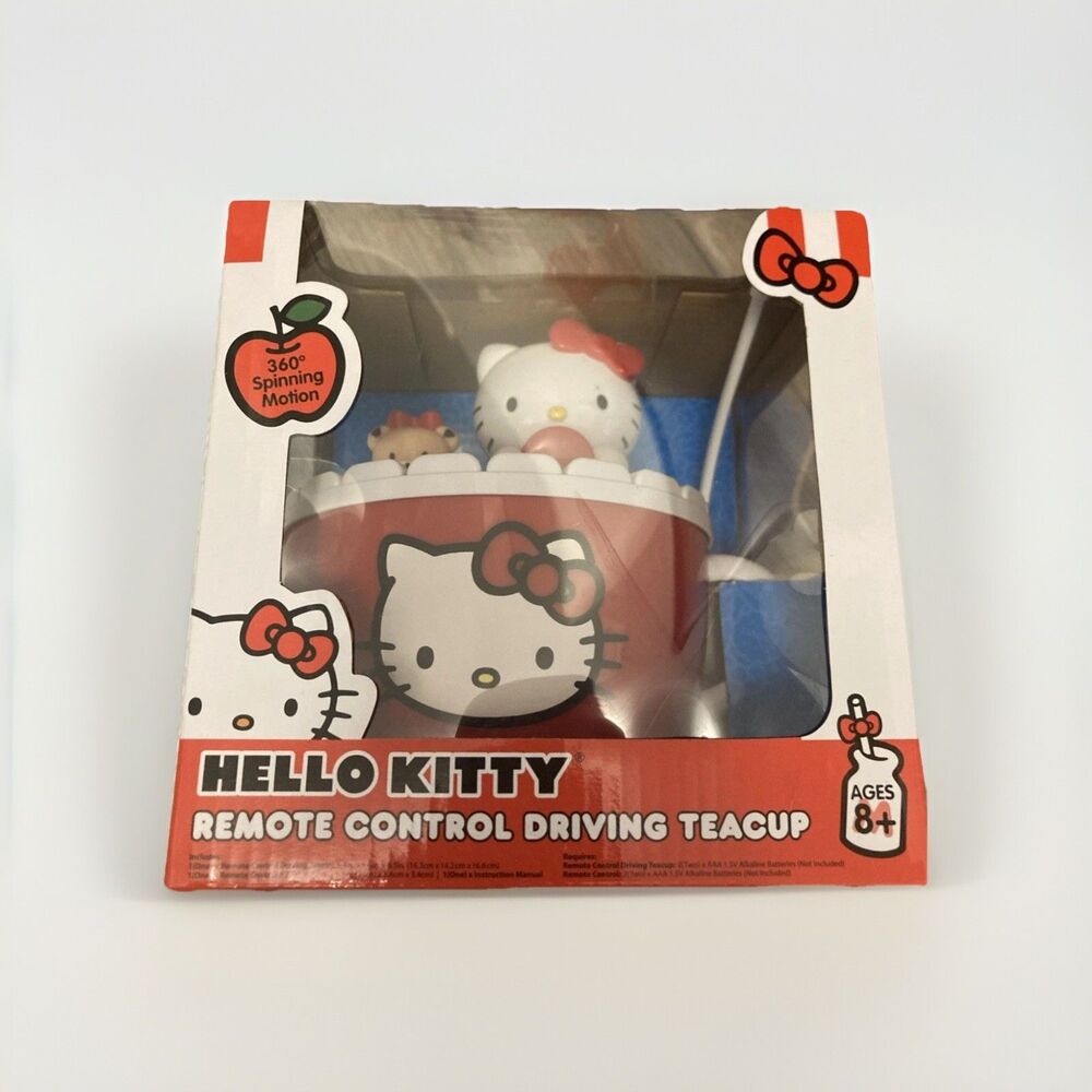 NIB Hello Kitty Remote Control Driving Tea Cup ☕️ - Picture 2 of 5